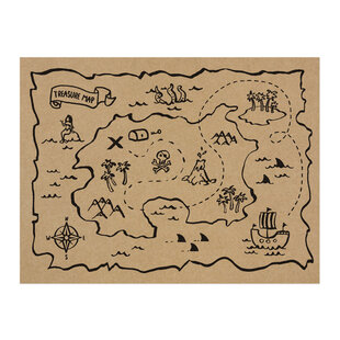 Party Deco Placemants Pirates