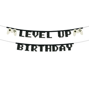 Bannière Party Deco - Level Up