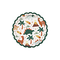 Party Deco Party Deco Assiettes en papier Dinosaure