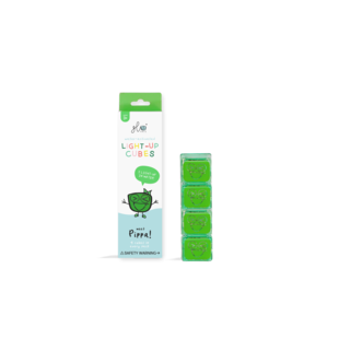Glo Pals Pippa, cubes lumineux, verts, 4 pièces