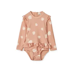 Liewood Sille Baby Maillot de bain imprimé  Shell Pale Tuscany
