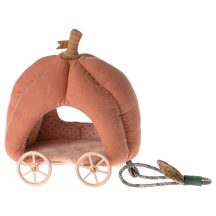 Maileg | Souris Chariot à citrouille
