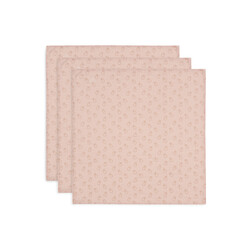 Jollein | Chiffon hydrophile petit 70x70 Miffy Silhouettes Wild Rose (3Pack)