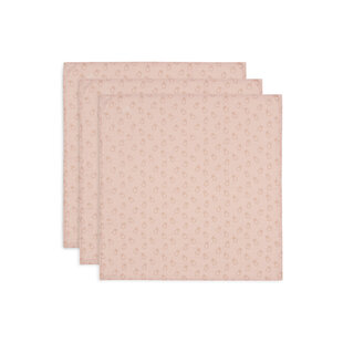 Jollein | Chiffon hydrophile petit 70x70 Miffy Silhouettes Wild Rose (3Pack)