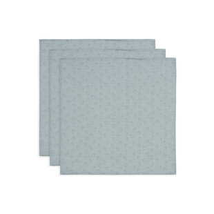 Jollein | Chiffon hydrophile petit 70x70 Miffy Silhouettes vert mer (3Pack)