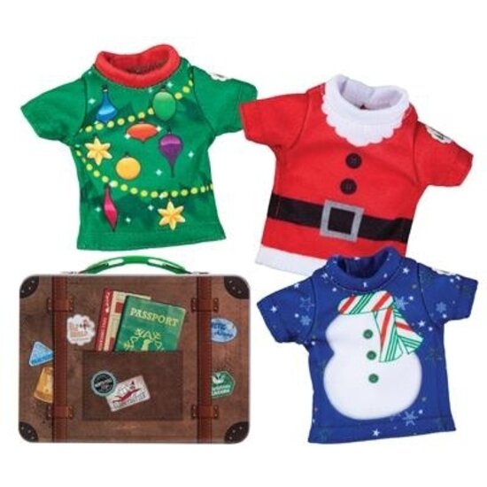 The Elf On The Shelf The Elf On The Shelf Claus Couture |  Pulls de Noël - Lot de 3 pièces