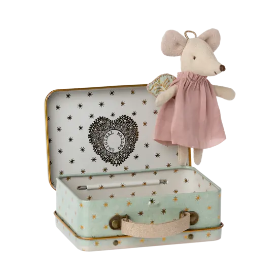 Maileg Maileg | Ange Souris dans la valise Petite Sœur