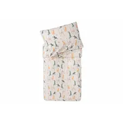 Jollein | Housse de couette avec démolition 100x140cm Jungle Jambo