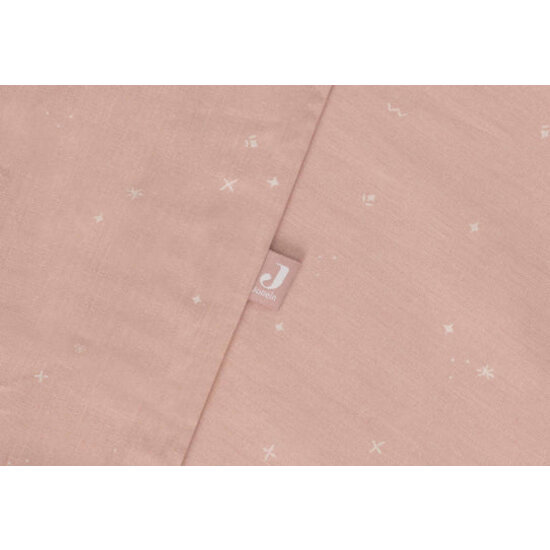 Jollein Jollein | Housse de couette avec démolition 100x140cm Twinkling Wild Rose