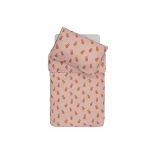 Jollein | Housse de couette avec démolition 100x140cm Miffy Shadow Wild Rose