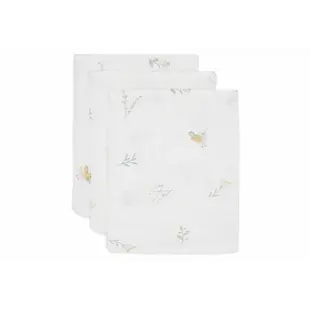 Jollein | Flanelle hydrophile 15x20cm Lovely Birds (3Pack)