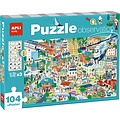 APLI APLI | Observation de la ville du puzzle 104 Pièces