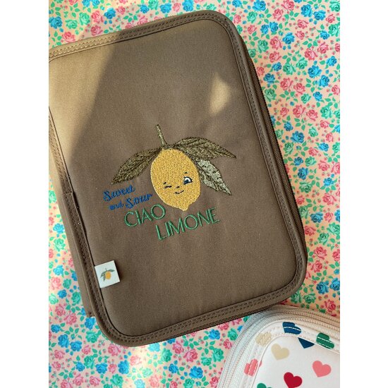 Konges Slojd Konges Slojd | Clover Maxi Pencil Case Lemon