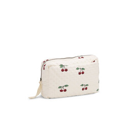 Konges Slojd | Grande trousse de toilette matelassée  Ma Grande Cerise