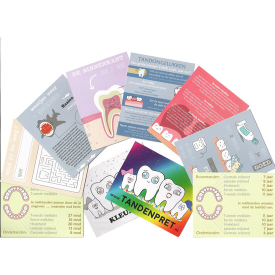 Tandenpret Livre de dentition Nile et Bear