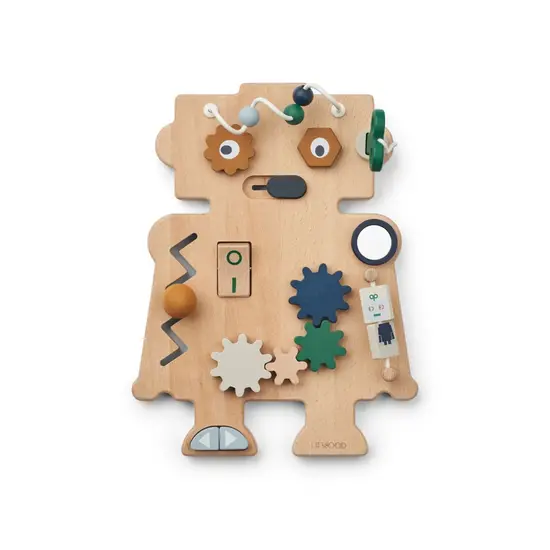 Liewood Liewood | Carola Robot Play Board Indigo Blue Multi Mix