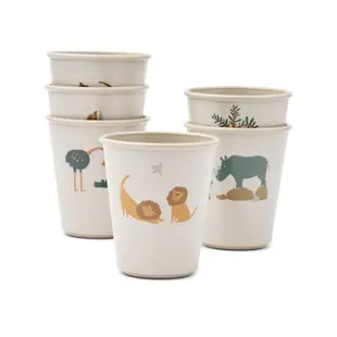 Liewood | Lana Lot de 6 tasses All Together / Sandy