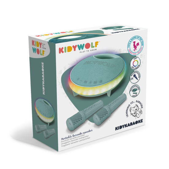 Kidywolf Kidywolf | Kidykaraoke Haut-parleur karaoké portable