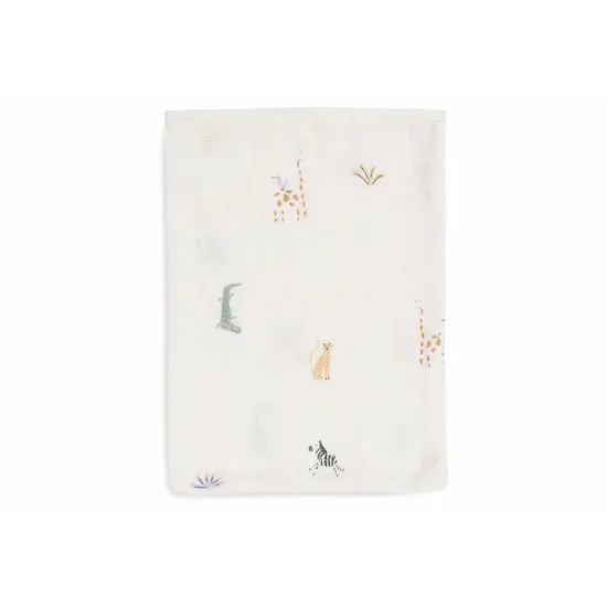 Jollein Jollein | Flanelle hydrophile 15x20cm Jungle Jambo (3pack)