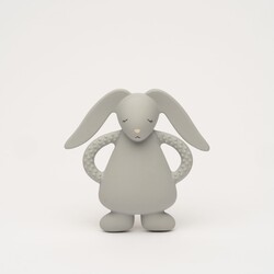 Moonie | Lait d'éveil en caoutchouc naturel - Lapin argenté