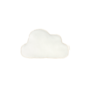 nobodinoz Coussin de nuage  French Linen  Off White
