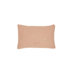 Nobodinoz Wabi Sabi Coussin rectangulaire  Powder Pink Blossom  35X23