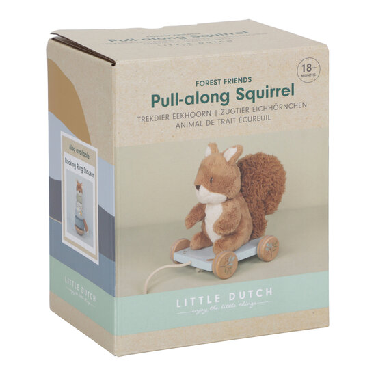 Little Dutch Little Dutch | Animal de trait Écureuil FSC