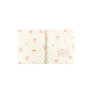 Nobodinoz |  matelas à langer imperméable Mozart Yellow Lily