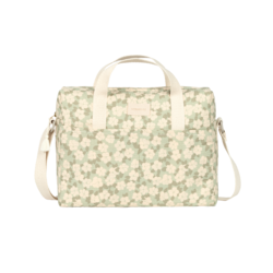 Nobodinoz | Sac a langer imperméable Gala Green Sakura