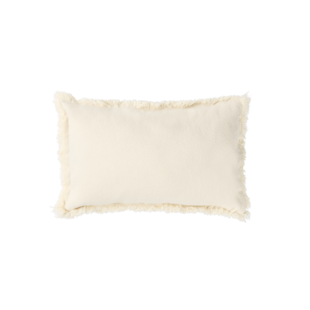 Nobodinoz | Coussin Paysage Franges Rectangulaires Naturelles