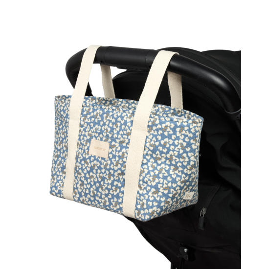 Nobodinoz tipi en accessoires Nobodinoz | Opera Organisateur de poussette étanche Blue Yumiko