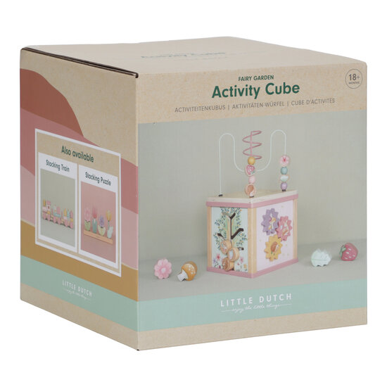 Little Dutch Little Dutch | Cube d'activités en bois Fairy Garden FSC