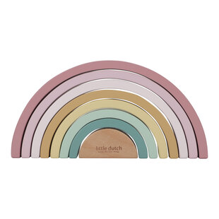 Little Dutch | Arc-en-Ciel à empiler Fairy Garden FSC