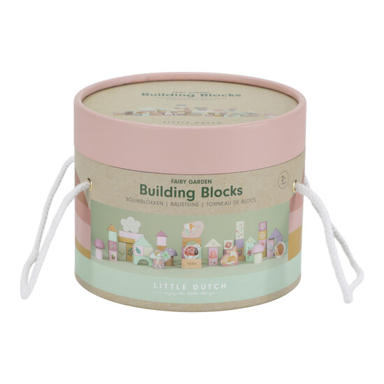 Little Dutch Little Dutch | Tonneau de Blocs Fairy Friends FSC