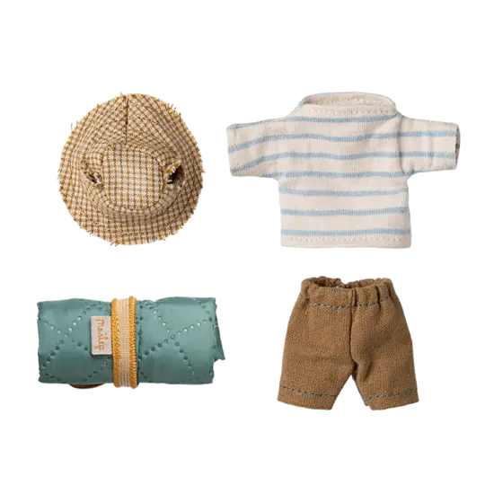 Maileg Maileg |  Souris randonneuse, Grand frère - Stripes