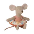 Maileg Maileg |  Souris de plage avec flotteur, Petite sœur - Fleur