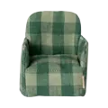 Maileg Maileg | Chaise pliante, souris - carreaux verts