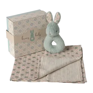 Maileg |  Hochet pour lapin - Menthe