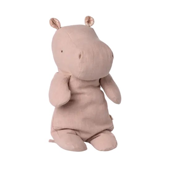 Maileg Maileg |  Amis de Safari, Hippo, taille moyenne - Rose clair
