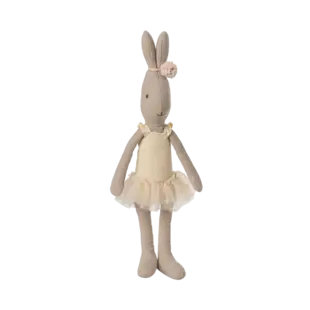 Maileg | Lapin taille 1, Classic - Combinaison et jupe de ballet crème