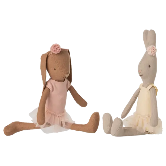 Maileg Maileg | Lapin taille 1, Classic - Combinaison et jupe de ballet crème