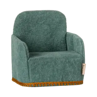 Maileg | Chaise pliante, Souris - Menthe