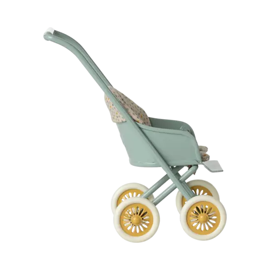 Maileg Maileg | Poussette, Micro - Menthe