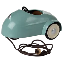 Maileg | Voiture, souris - Bleu clair