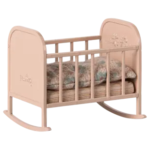 Maileg | Berceau, Mon - Rose pâle