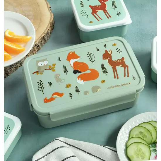 A Little Lovely Company A Lovely Little Company | Bento Boîte à lunch Amis de la forêt