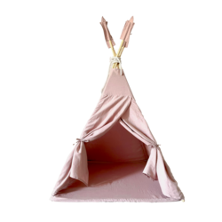 Moje | Tente tipi - Lin rose poudré
