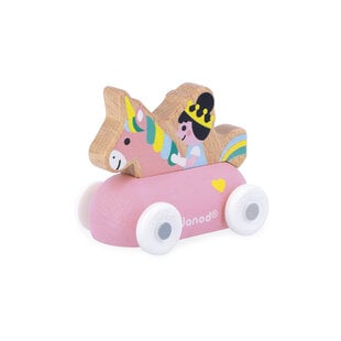 Janod | Cross Roads - Voiture princesse en bois Royaume enchanté