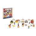 Janod speelgoed Janod | Cross Roads - Set de 34 cubes en bois Campagne