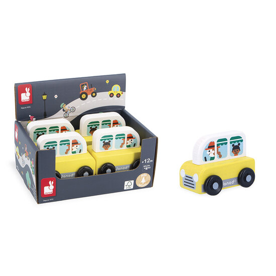 Janod speelgoed Janod | Cross Roads - Van en bois Campagne
